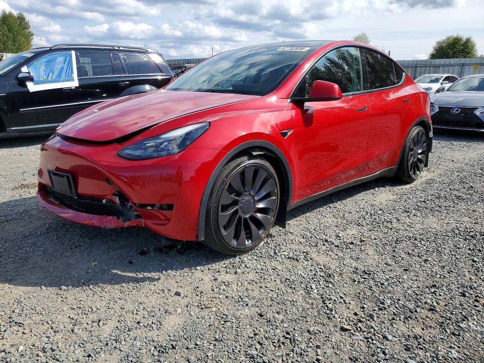 Foto 1 de la subasta – 2023 TESLA MODEL Y con VIN 7SAYGDEF7PF683123