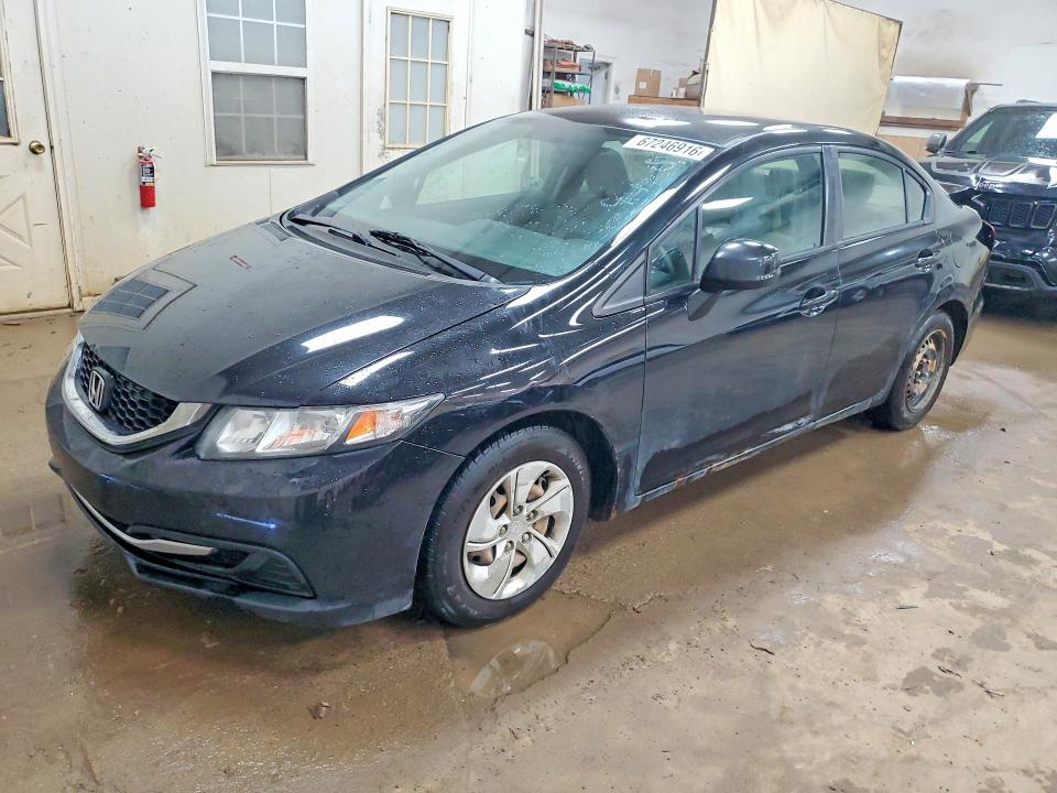 HONDA CIVIC 2013 with VIN 19XFB2F57DE026501 - Photo from auction