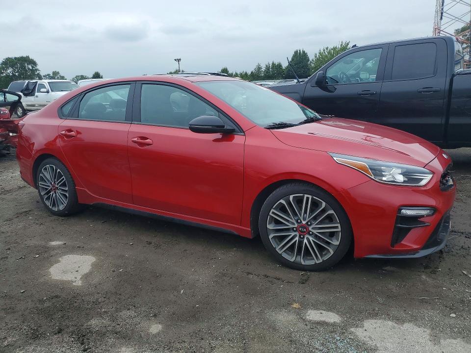Photo 4 from auction – 2021 KIA FORTE with VIN 3KPF44AC2ME309044