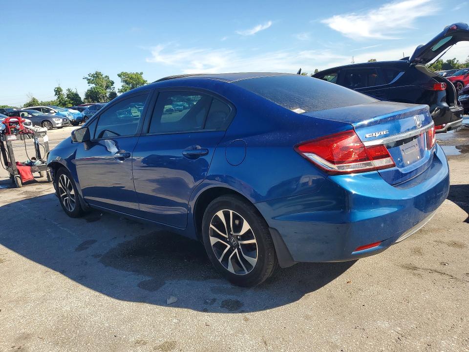 Photo 2 from auction – 2014 HONDA CIVIC with VIN 19XFB2F87EE058618
