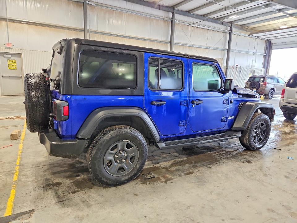 Снимка 3 от търг – 2018 JEEP WRANGLER UNLIMITED с VIN 1C4HJXDNXJW186286