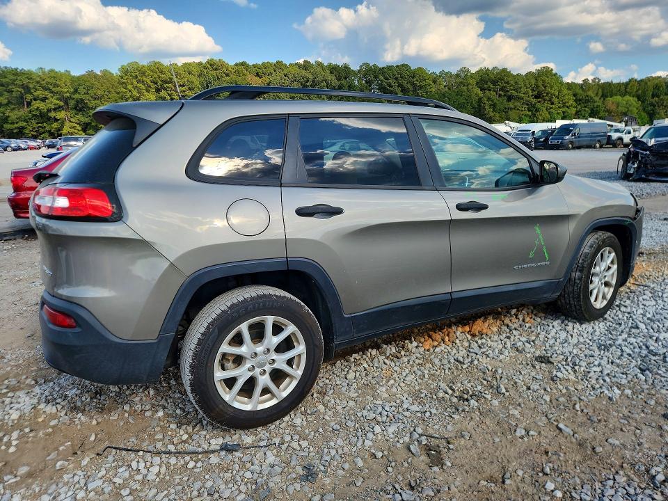 Снимка 3 от търг – 2016 JEEP CHEROKEE с VIN 1C4PJLAB3GW291243