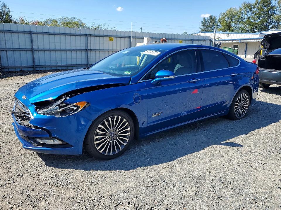 FORD FUSION 2017 with VIN 3FA6P0SU8HR209445 - Photo from auction