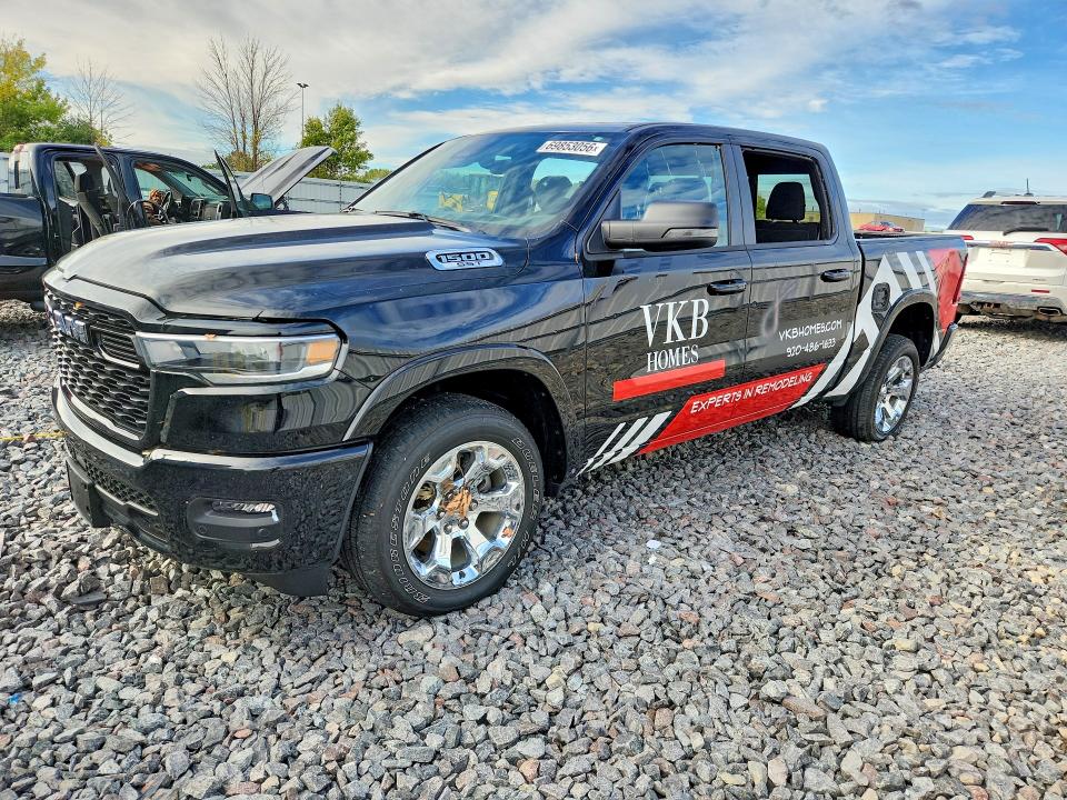 Photo 1 from auction – 2025 RAM 1500 with VIN 1C6SRFFP9SN556052