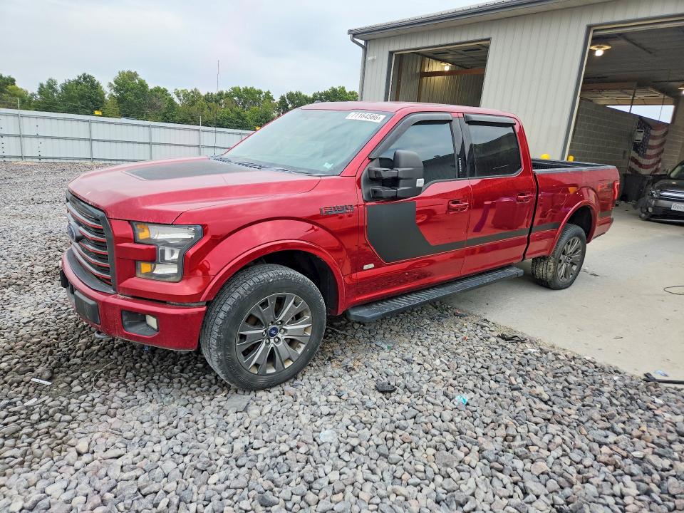 FORD F150 2017 with VIN 1FTFW1EF6HFA02419 - Photo from auction