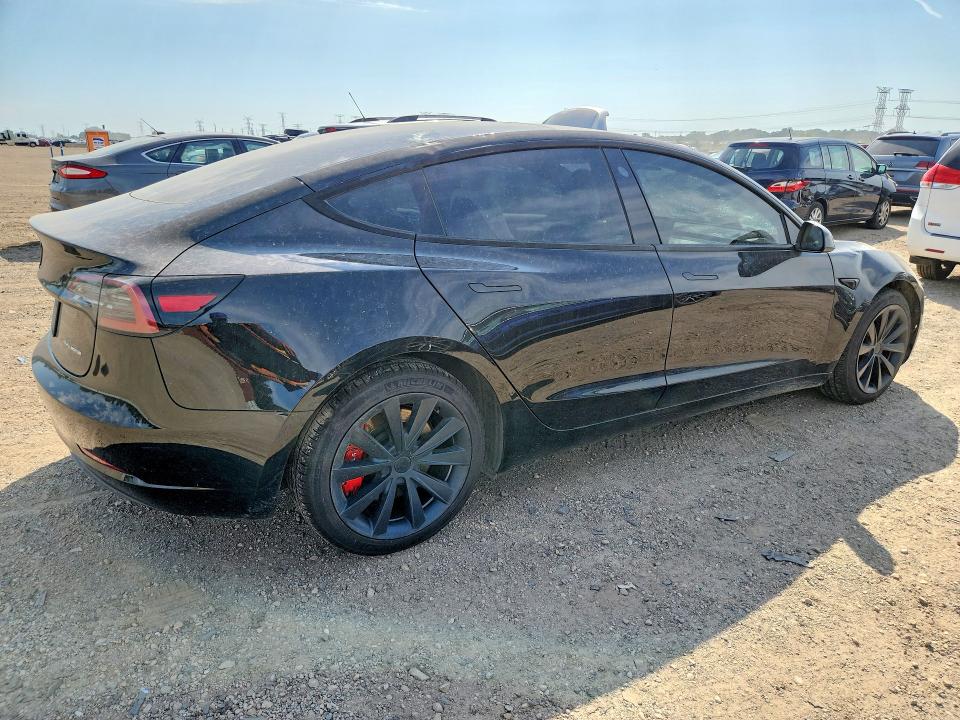 Фото 3 с аукциона – 2023 TESLA MODEL 3 с VIN 5YJ3E1EB5PF627934
