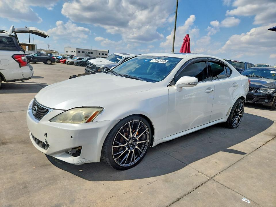 LEXUS IS 250 2009 with VIN JTHBK262992091910 - Photo from auction