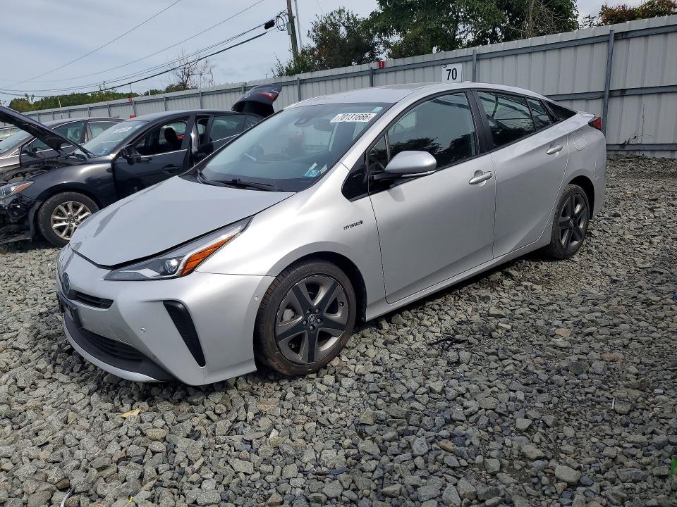 TOYOTA PRIUS 2019 with VIN JTDKARFUXK3102539 - Photo from auction