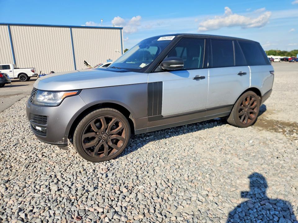 Photo 1 from auction – 2017 LAND ROVER RANGE ROVER with VIN SALGS2FE9HA346330