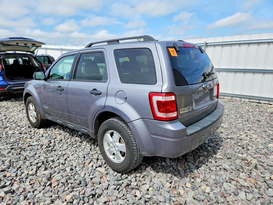 Photo 2 from auction – 2008 FORD ESCAPE with VIN 1FMCU03148KB27397