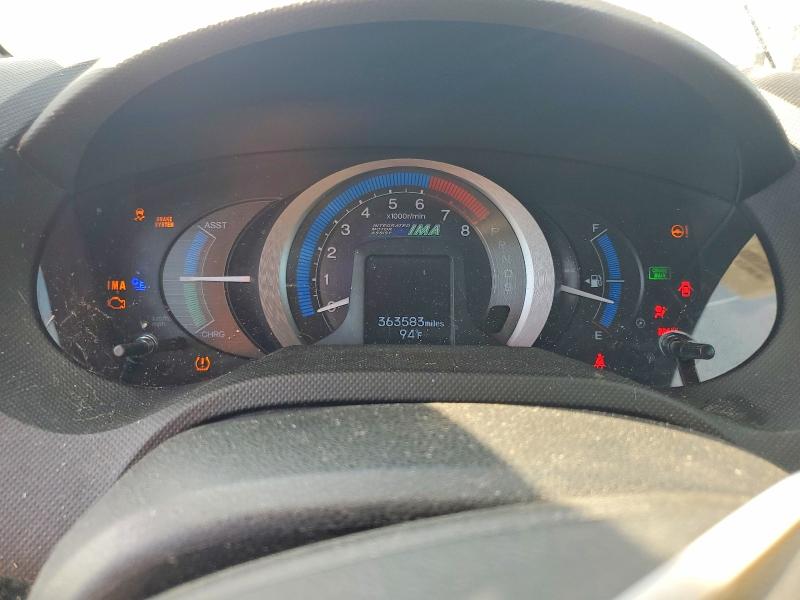 Photo 9 from auction – 2011 HONDA INSIGHT with VIN JHMZE2H76BS012858