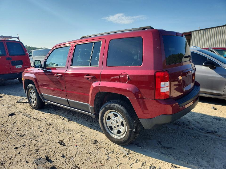 Photo 2 from auction – 2016 JEEP PATRIOT with VIN 1C4NJPBA0GD553266
