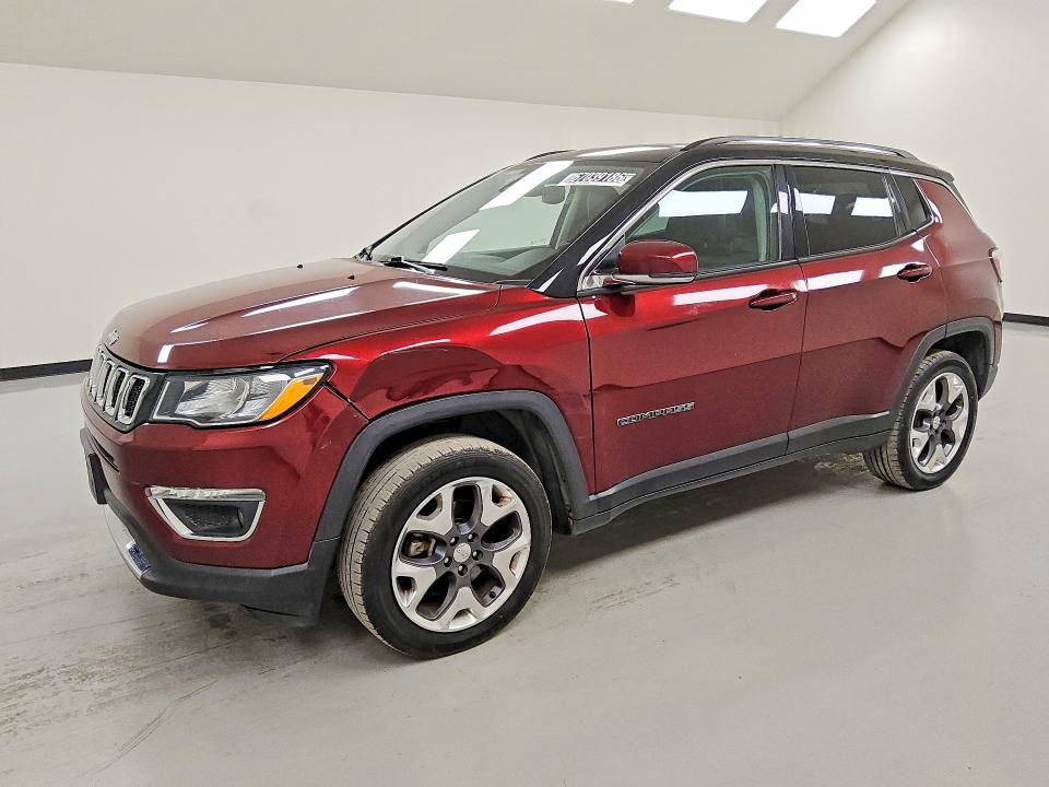 JEEP COMPASS 2021 with VIN 3C4NJDCBXMT601058 - Photo from auction