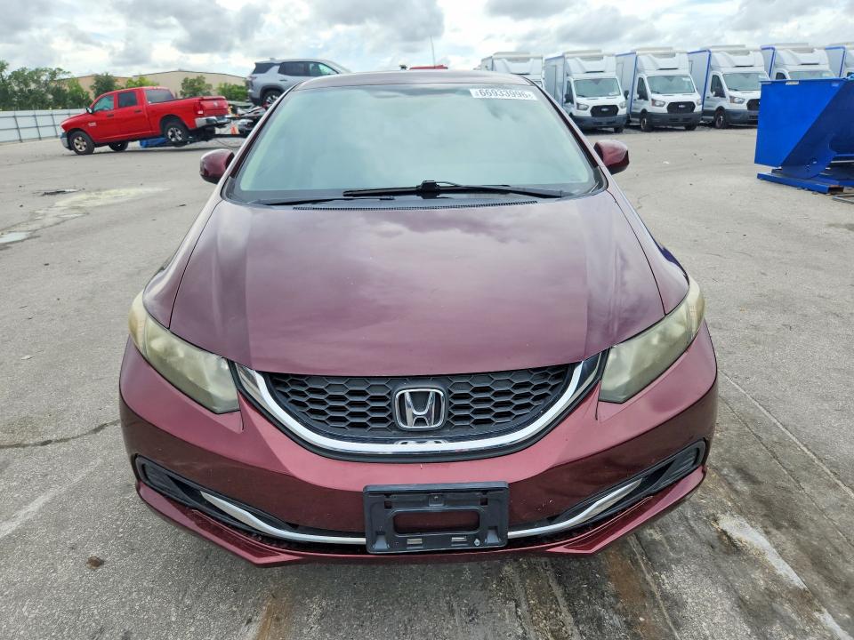 Photo 5 from auction – 2013 HONDA CIVIC with VIN 19XFB2F55DE260961