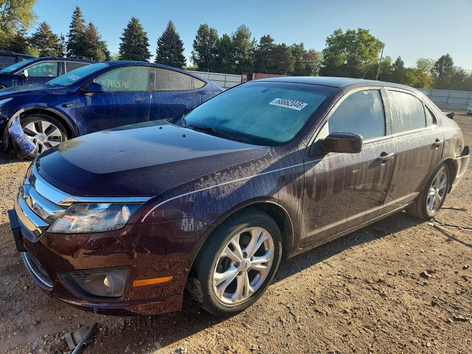 FORD FUSION 2012 with VIN 3FAHP0HA8CR353527 - Photo from auction