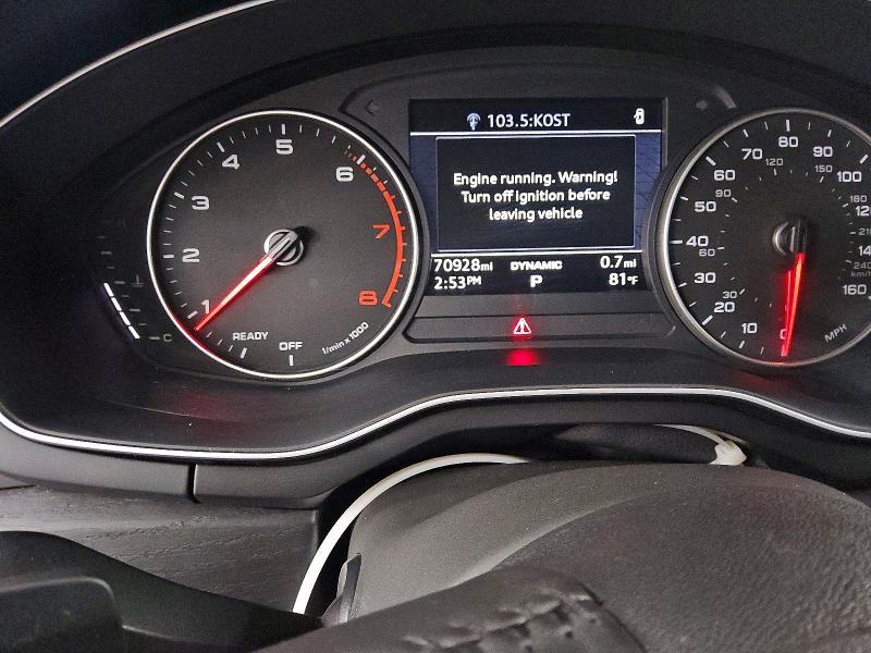Фото 9 с аукциона – 2017 AUDI A4 с VIN WAUGNAF47HN007412