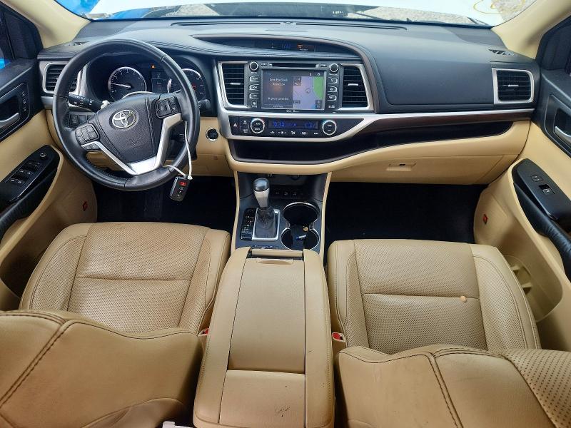 Photo 8 from auction – 2015 TOYOTA HIGHLANDER with VIN 5TDDKRFH7FS120087
