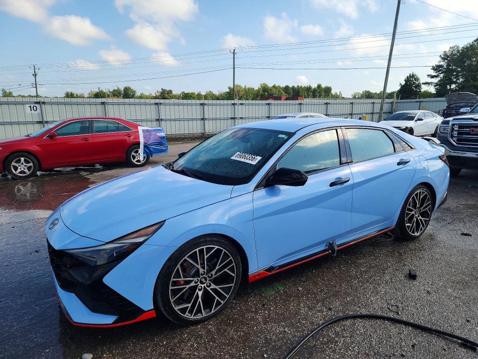 Снимка 1 от търг – 2023 HYUNDAI ELANTRA N с VIN KMHLW4AK9PU012617