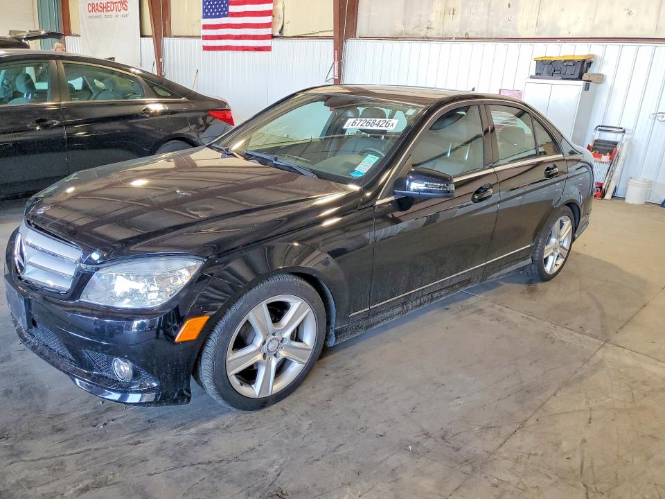 MERCEDES-BENZ C 2010 with VIN WDDGF8BB4AF409312 - Photo from auction