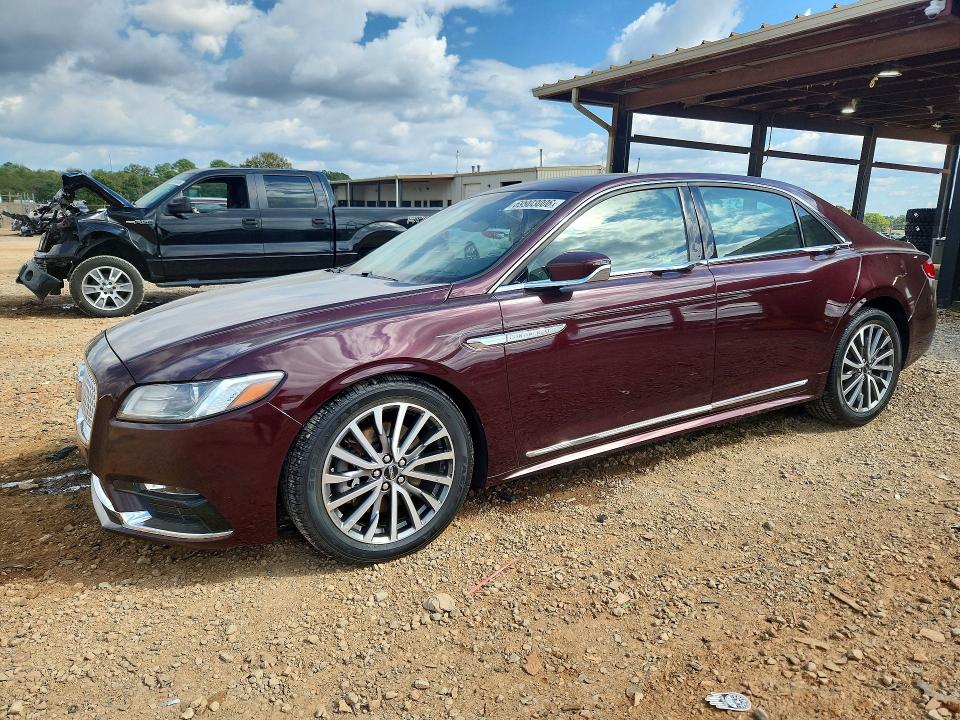 LINCOLN CONTINENTAL 2017 with VIN 1LN6L9SK4H5601300 - Photo from auction