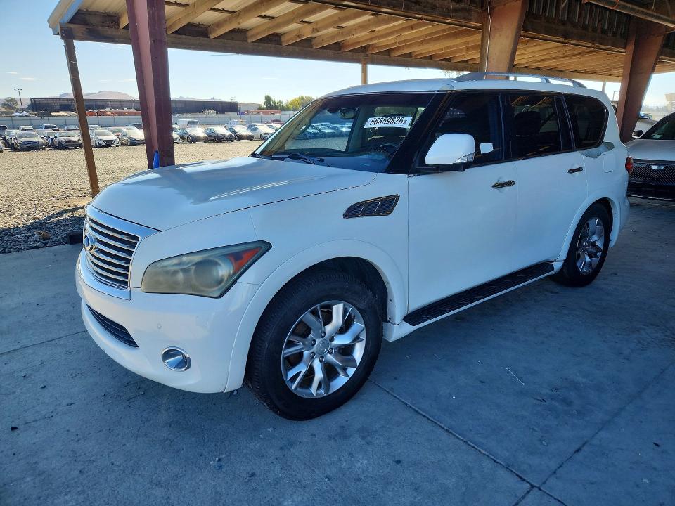 INFINITI QX56 2011 with VIN JN8AZ2NF1B9501047 - Photo from auction