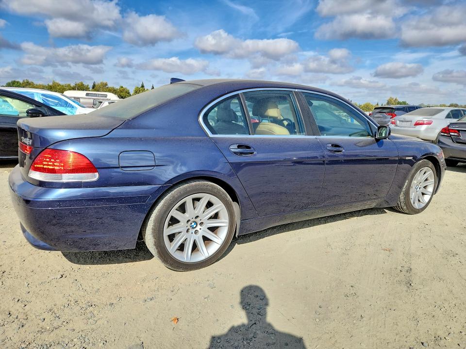 Photo 3 from auction – 2002 BMW 745 with VIN WBAGL63402DP50210