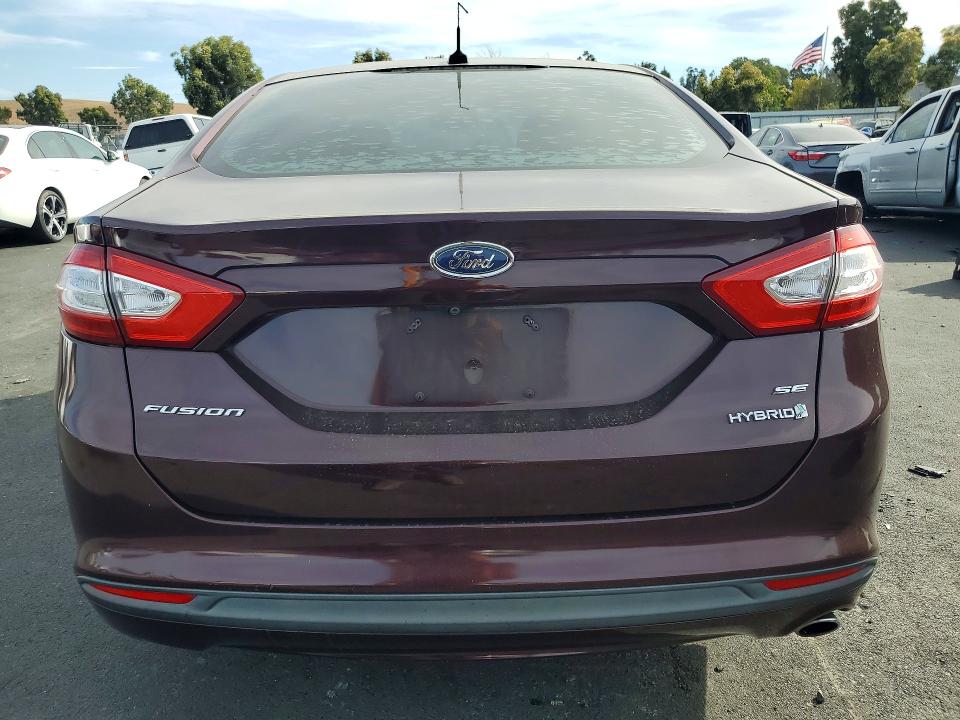 Фото 6 с аукциона – 2013 FORD FUSION с VIN 3FA6P0LUXDR257408