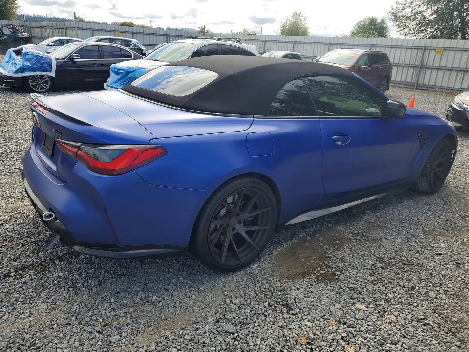 Photo 3 from auction – 2022 BMW M4 with VIN WBS33BA08NCJ71740