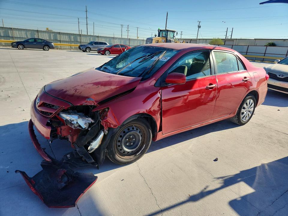 TOYOTA COROLLA 2013 with VIN 2T1BU4EE2DC051987 - Photo from auction