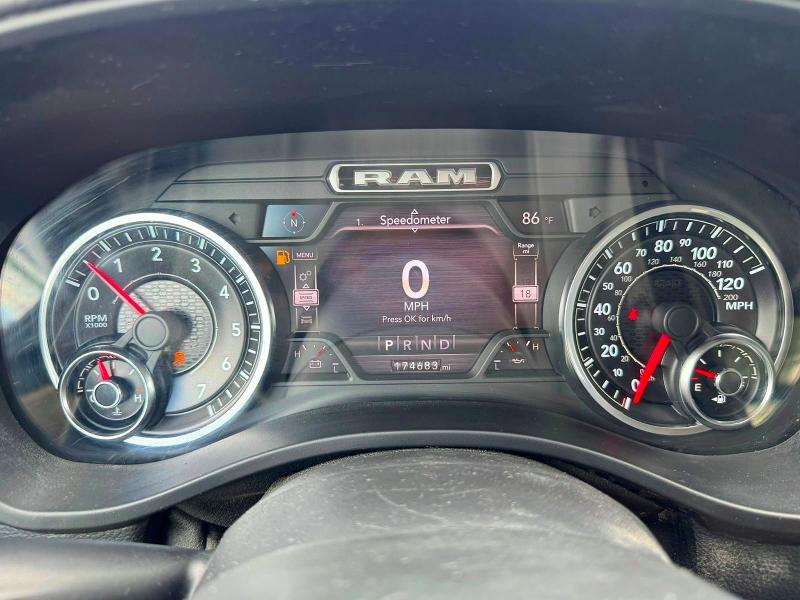 Photo 8 from auction – 2020 RAM 1500 with VIN 1C6SRFMT4LN223954