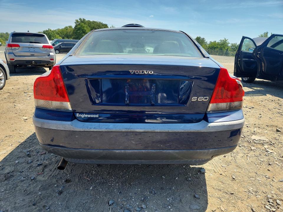 Photo 6 from auction – 2002 VOLVO S60 with VIN YV1RS61R322197037