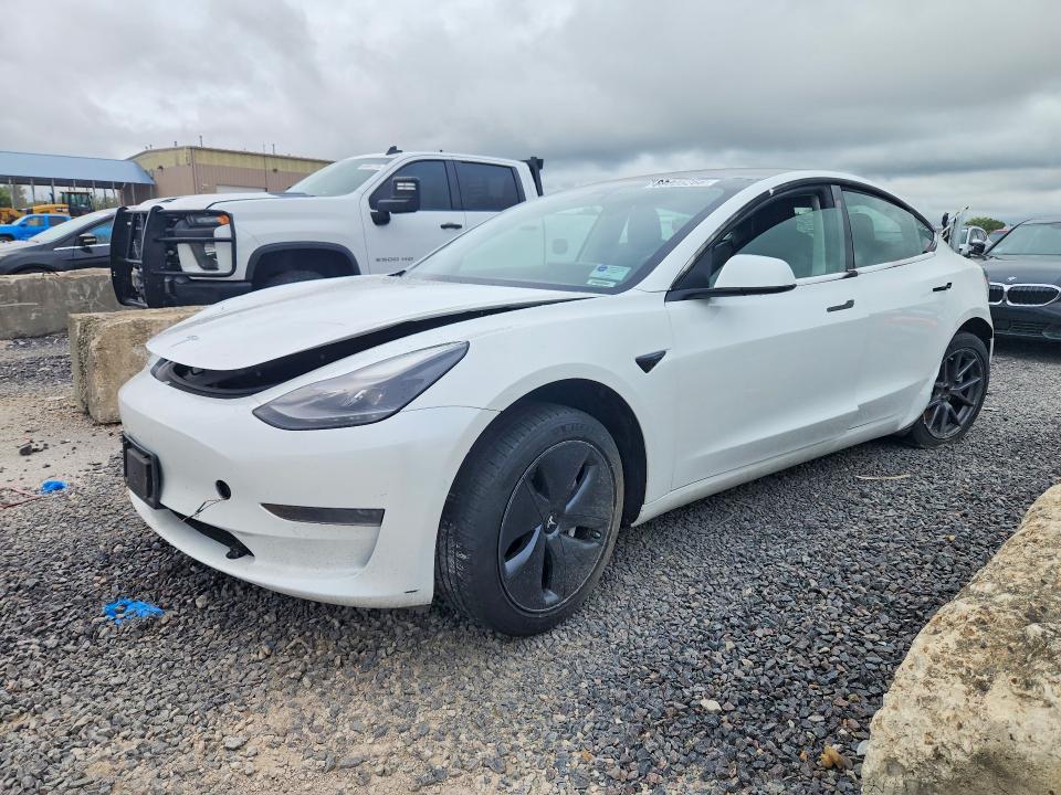 TESLA MODEL 3 2021 с VIN 5YJ3E1EA9MF013620 - Снимка от търг