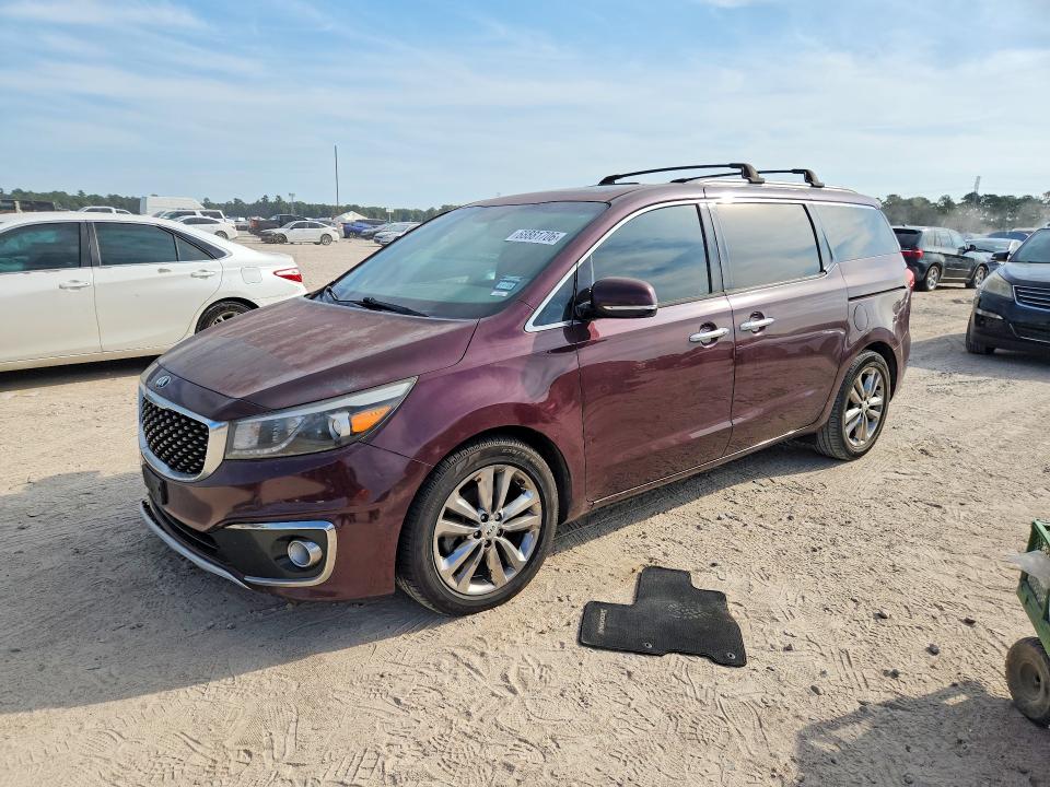 KIA SEDONA 2016 с VIN KNDME5C14G6154559 - Фото с аукциона