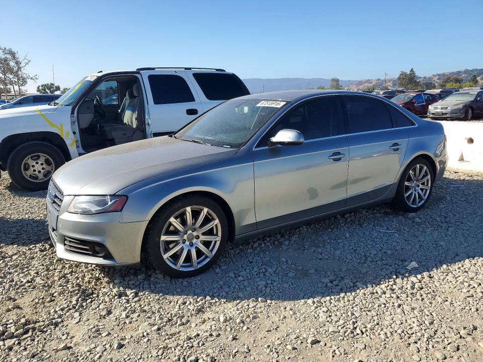 AUDI A4 2010 with VIN WAUFFAFL1AN054165 - Photo from auction