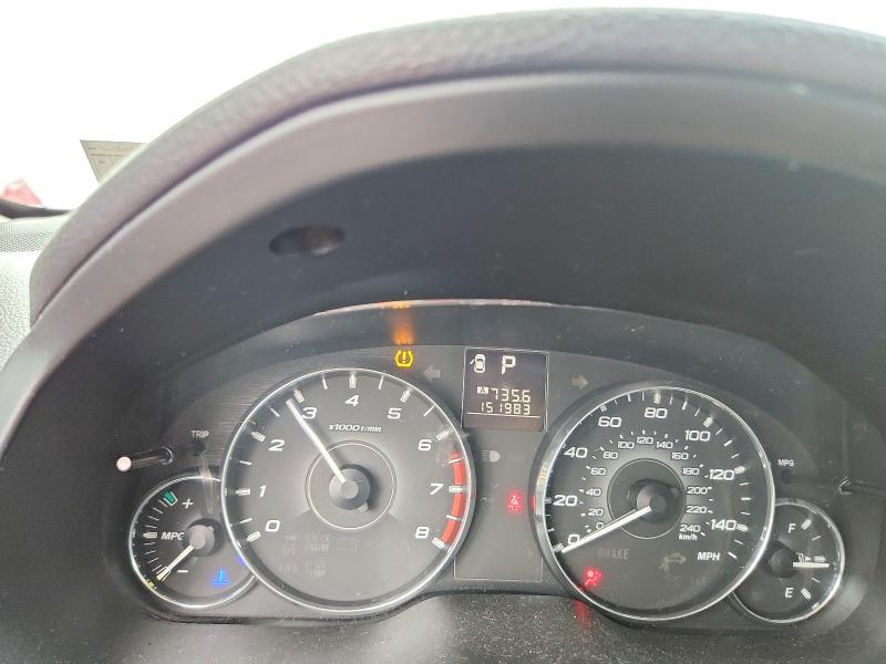 Photo 9 from auction – 2012 SUBARU LEGACY with VIN 4S3BMBK63C3012852