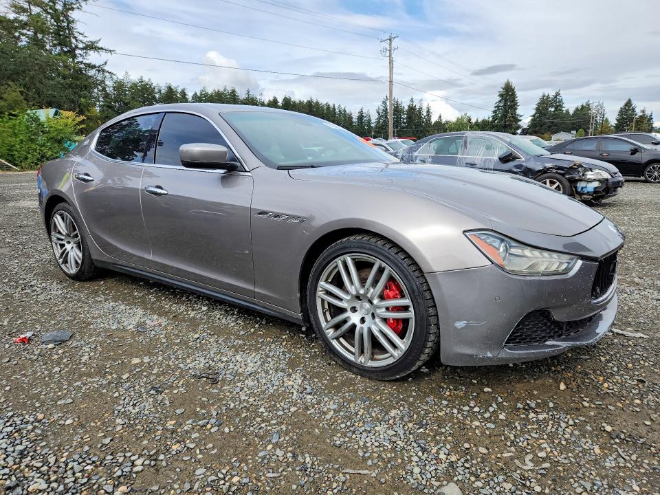 Photo 4 from auction – 2016 MASERATI GHIBLI with VIN ZAM57RSA2G1176222