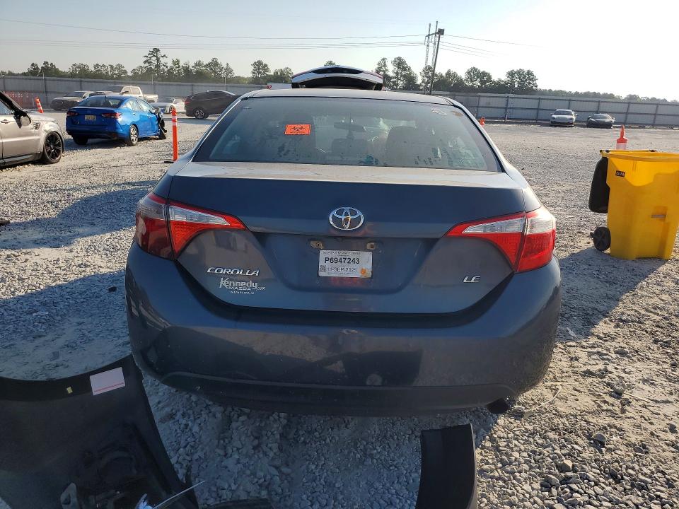 Photo 6 from auction – 2016 TOYOTA COROLLA with VIN 5YFBURHE5GP426168