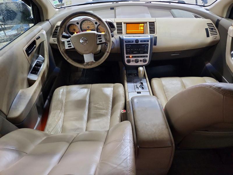 Photo 8 from auction – 2004 NISSAN MURANO with VIN JN8AZ08W04W315973