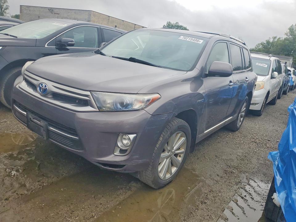 TOYOTA HIGHLANDER 2013 with VIN JTEDC3EH0D2019193 - Photo from auction