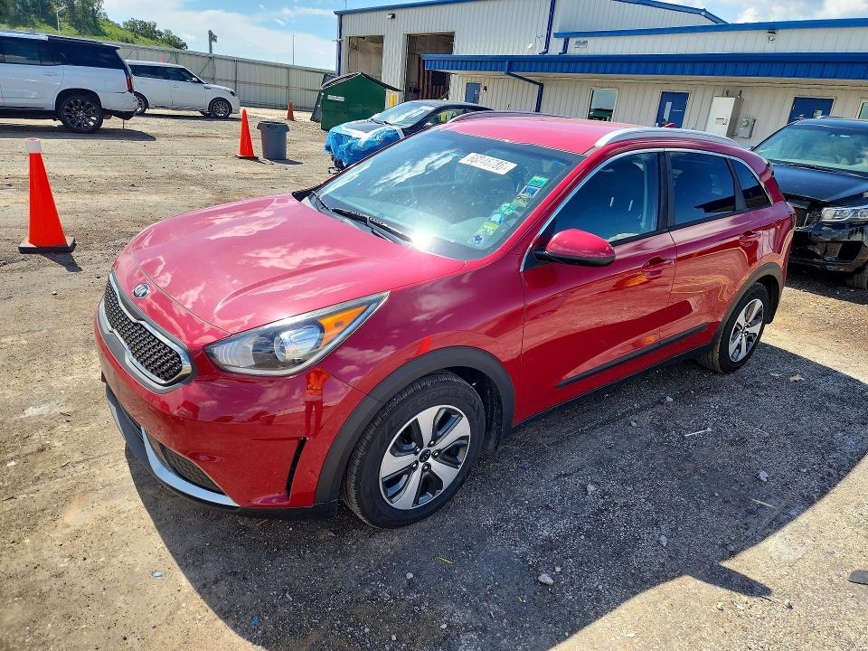 KIA NIRO 2017 with VIN KNDCB3LC4H5060229 - Photo from auction