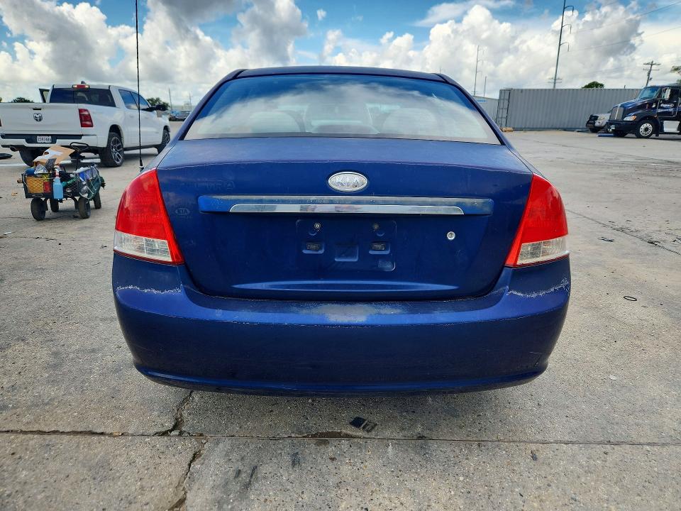 Photo 6 from auction – 2007 KIA SPECTRA with VIN KNAFE121X75439546