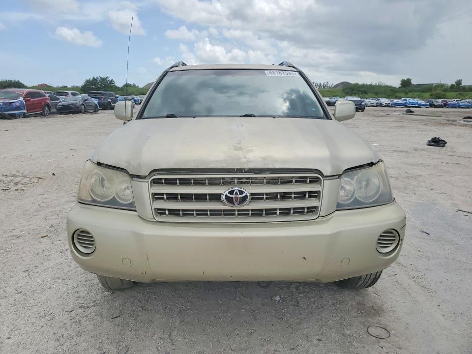Photo 5 from auction – 2001 TOYOTA HIGHLANDER with VIN JTEGF21A610008388
