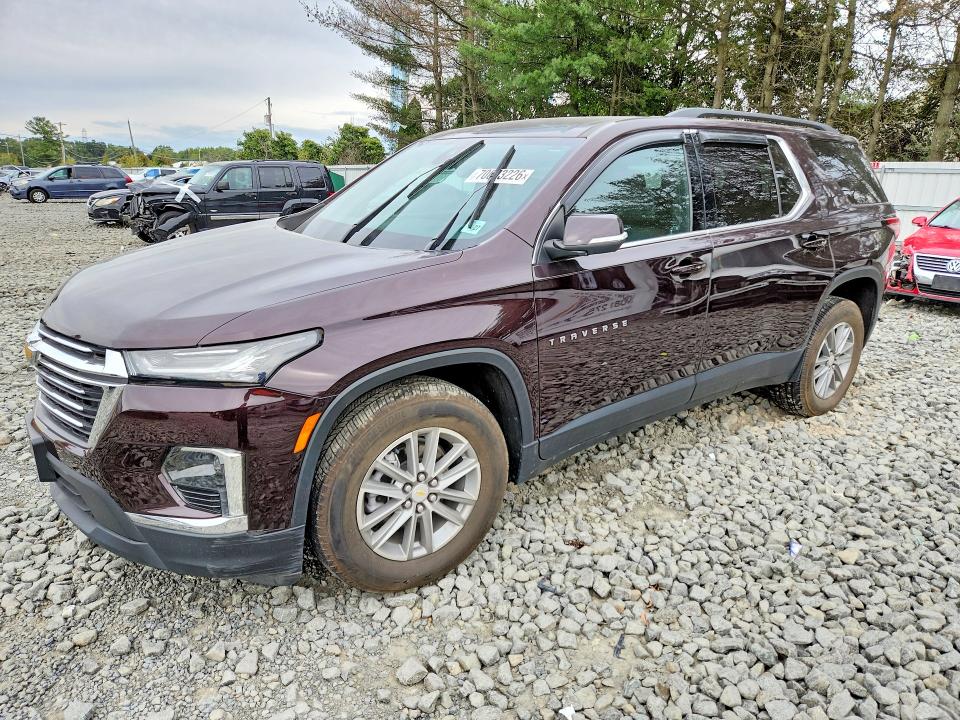 CHEVROLET TRAVERSE 2022 с VIN 1GNEVHKWXNJ170477 - Снимка от търг