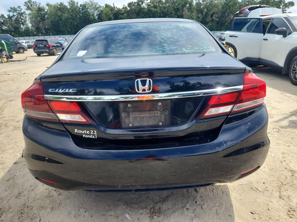Photo 6 from auction – 2013 HONDA CIVIC with VIN 19XFB2F51DE207996