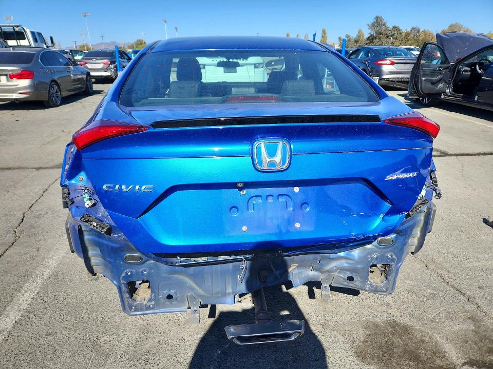 Photo 6 from auction – 2019 HONDA CIVIC with VIN 19XFC2F86KE214558