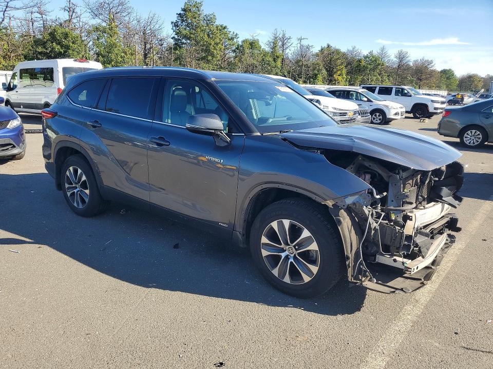 Photo 4 from auction – 2021 TOYOTA HIGHLANDER with VIN 5TDGBRCH6MS524173