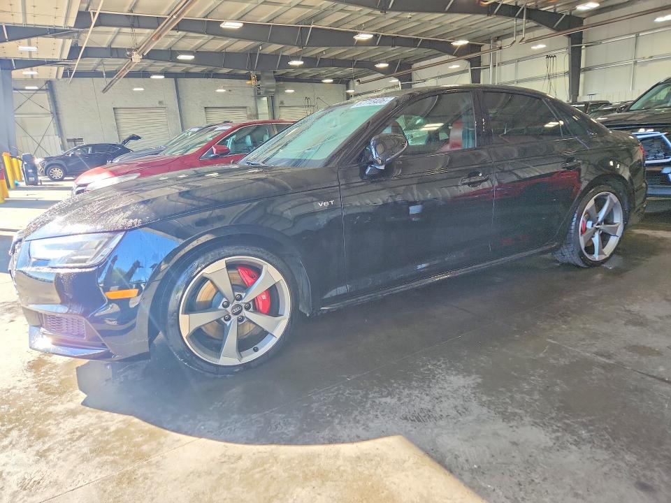 AUDI S4 2018 with VIN WAUB4AF48JA233890 - Photo from auction