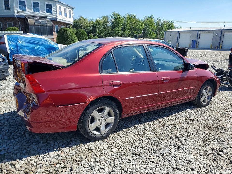 Photo 3 from auction – 2005 HONDA CIVIC with VIN 2HGES26725H531687