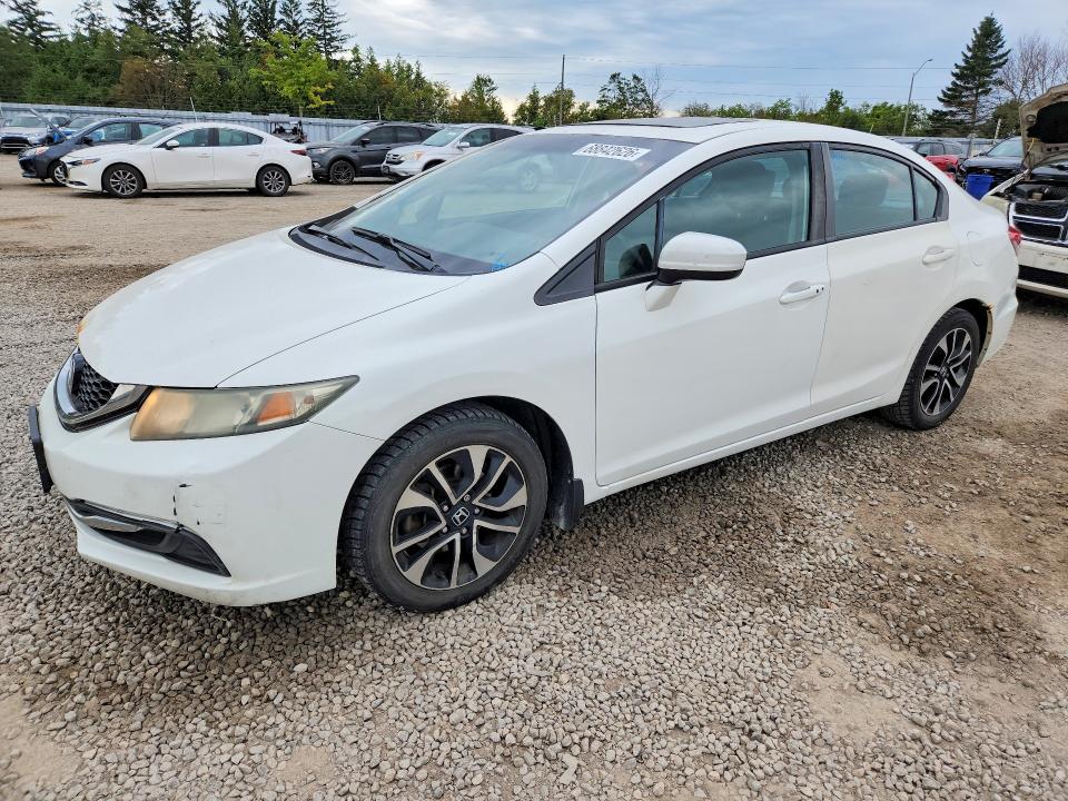 HONDA CIVIC 2015 with VIN 2HGFB2F58FH053831 - Photo from auction
