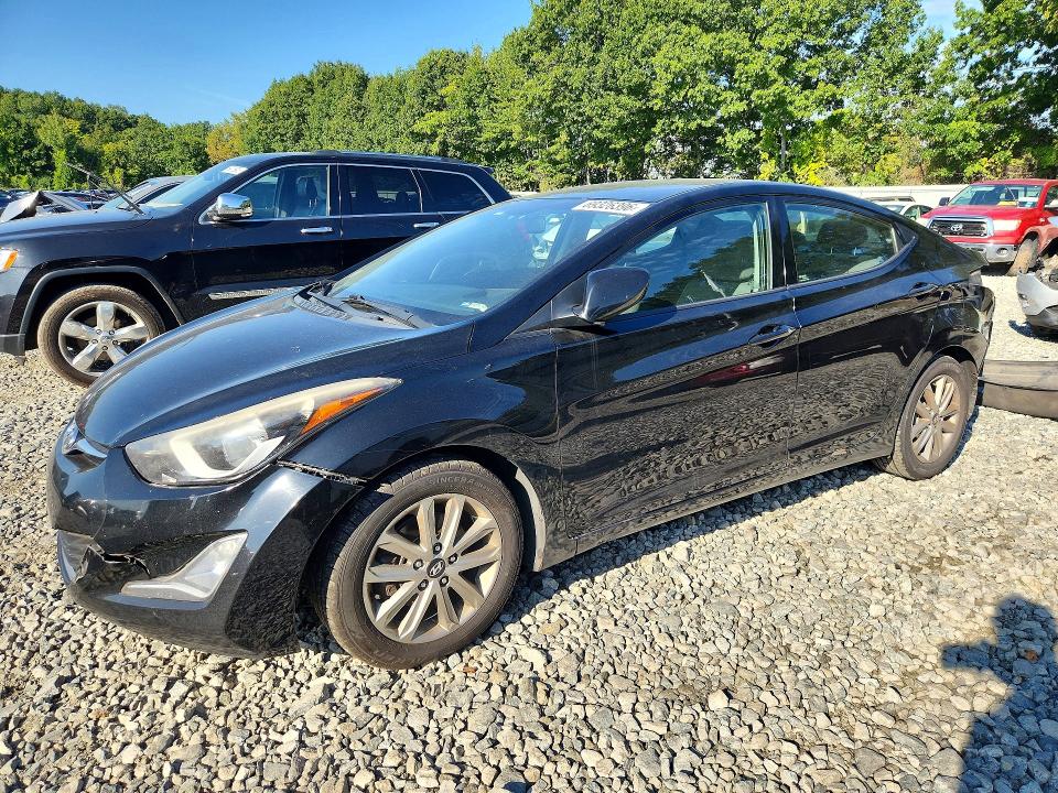 HYUNDAI ELANTRA 2014 с VIN KMHDH4AE4EU029234 - Снимка от търг